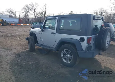 2008 Jeep Wrangler X z USA, uszkodzony, nr VIN 1J4FA24138L632484